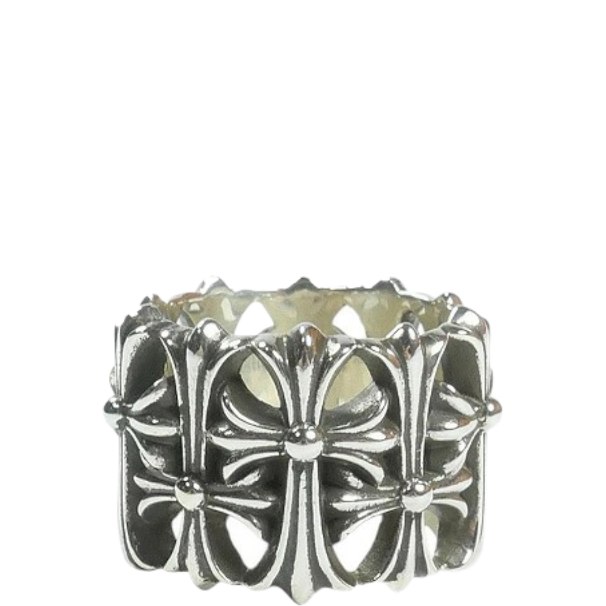 Chrome Hearts Cemetery Silver Cross Ring | Chrome Masters